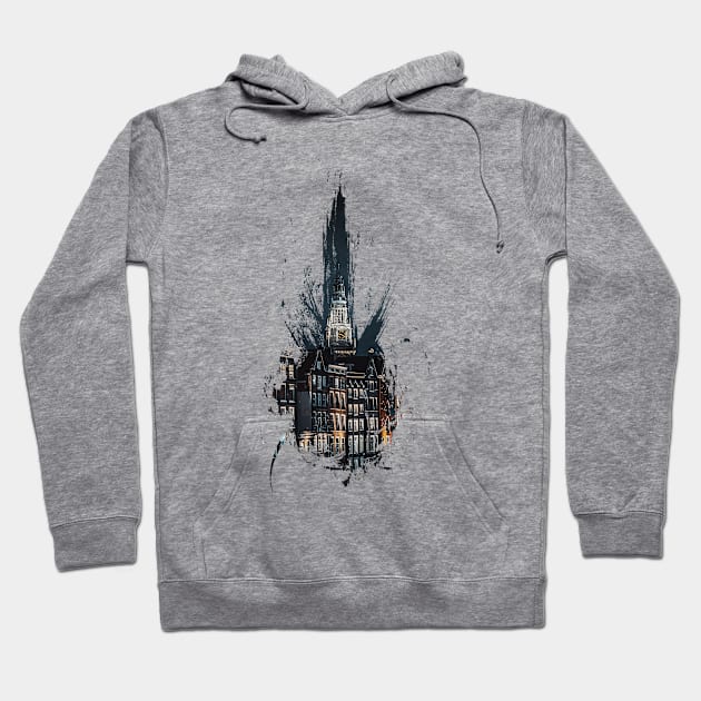 Amsterdam Skyline //Design Hoodie by PGP